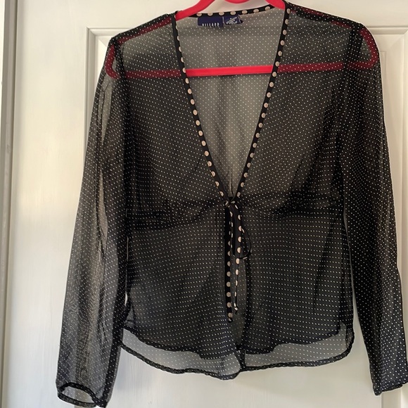 Hillard & Hanson Tops Hillard Hanson Ladies Sheer Top Poshmark